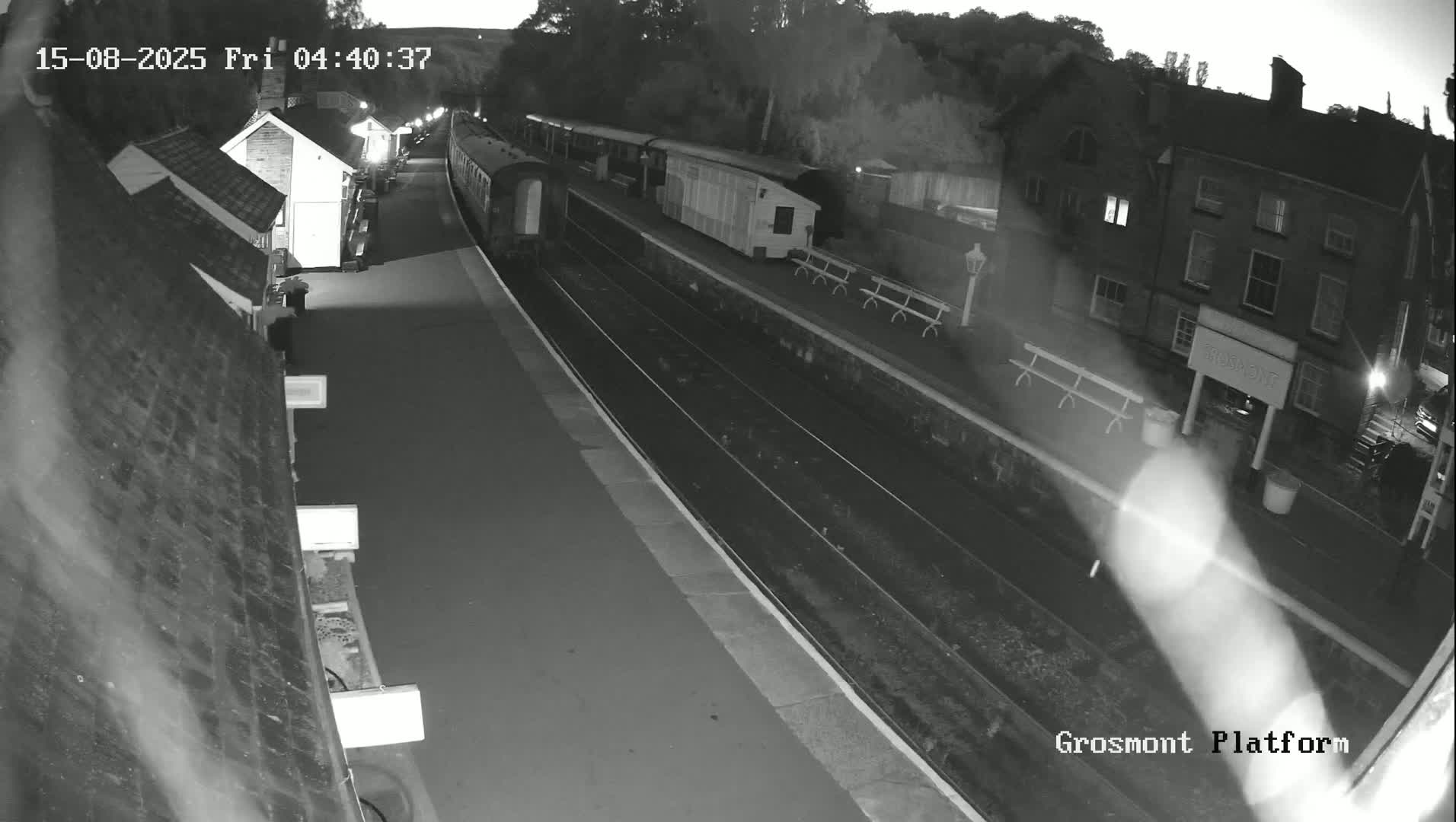 North Yorkshire Moors Railway (NYMR) Grosmont Station Live Cam - Grosmont, Borough of Scarborough, North Yorkshire, Yorkshire and the Humber, England, United Kingdom