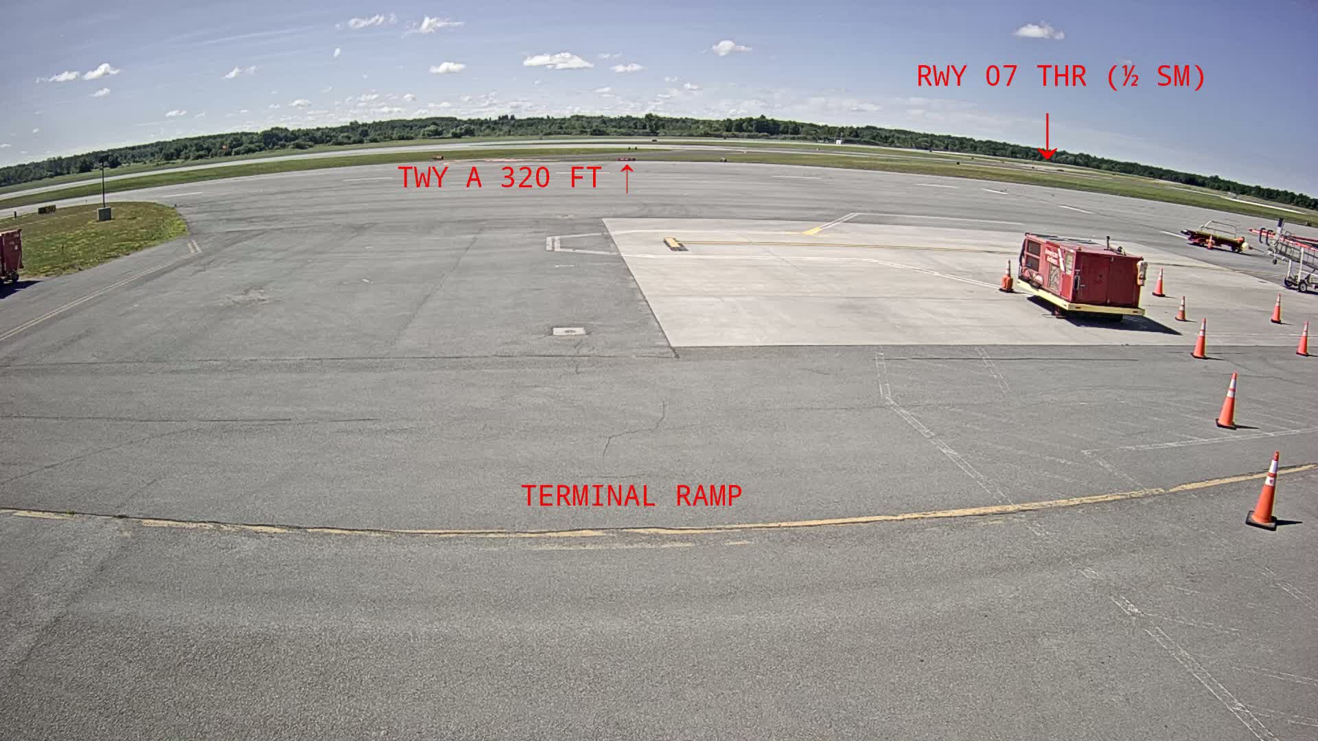 Watertown International Airport Live Cam ART/KART - Watertown, Jefferson, New York, USA