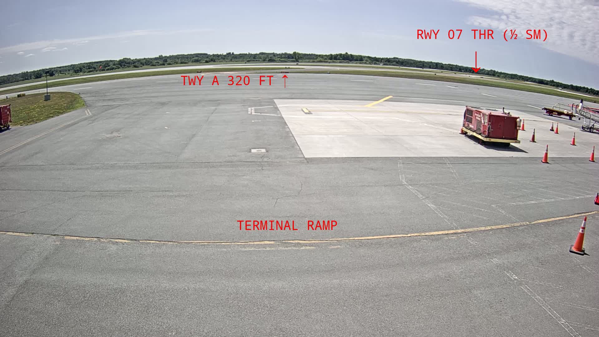 Watertown International Airport Live Cam ART/KART - Watertown, Jefferson, New York, USA