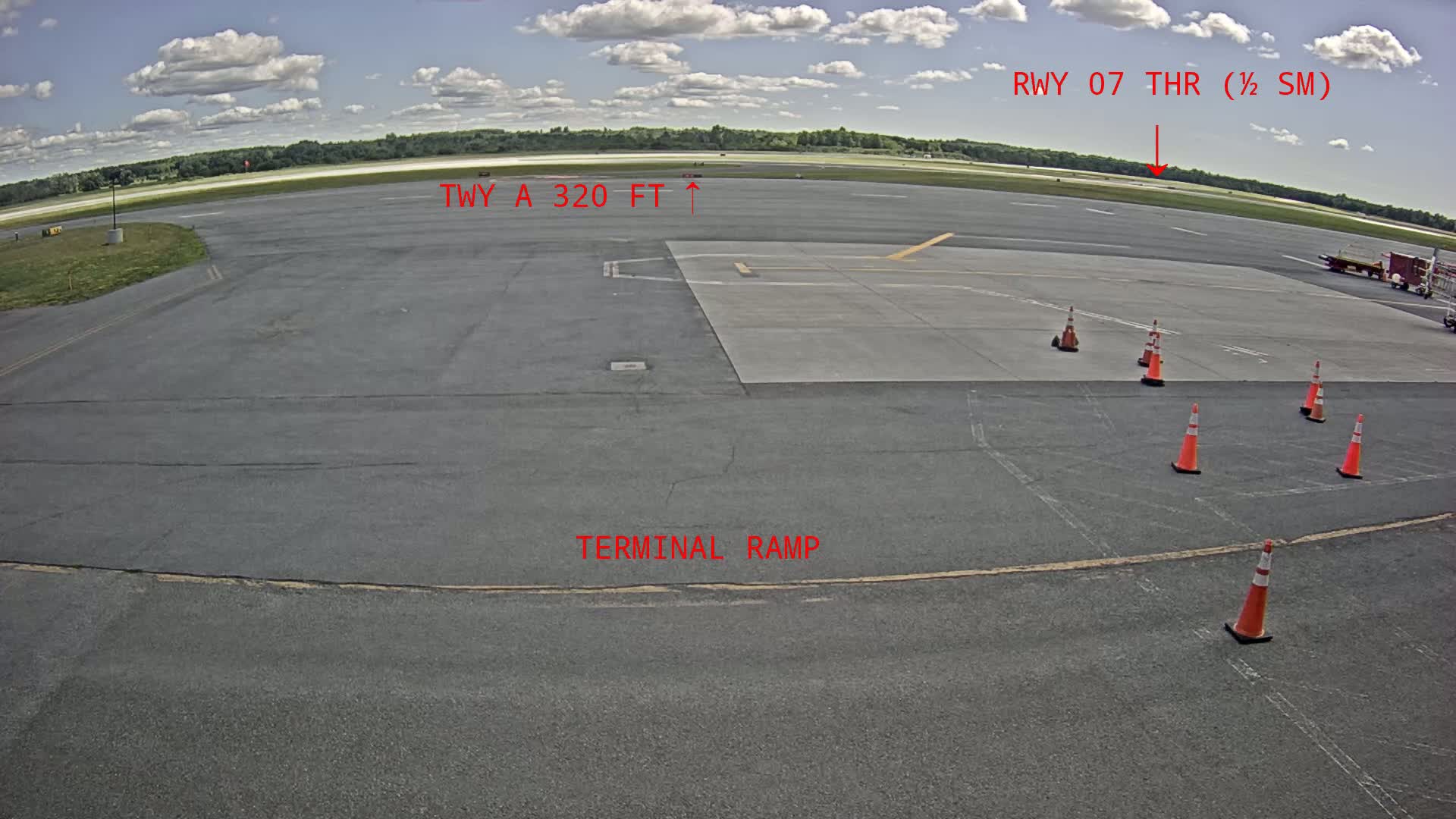 Watertown International Airport Live Cam ART/KART - Watertown, Jefferson, New York, USA