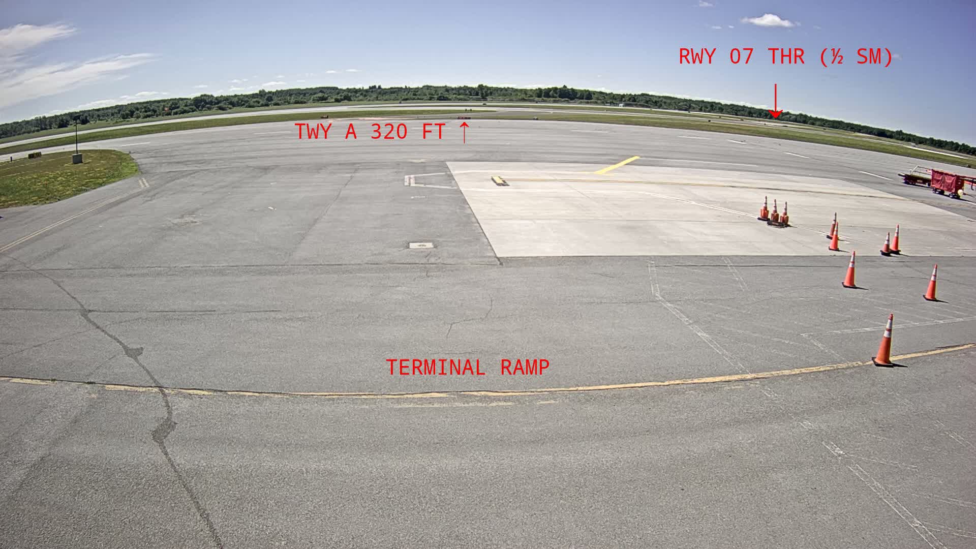 Watertown International Airport Live Cam ART/KART - Watertown, Jefferson, New York, USA