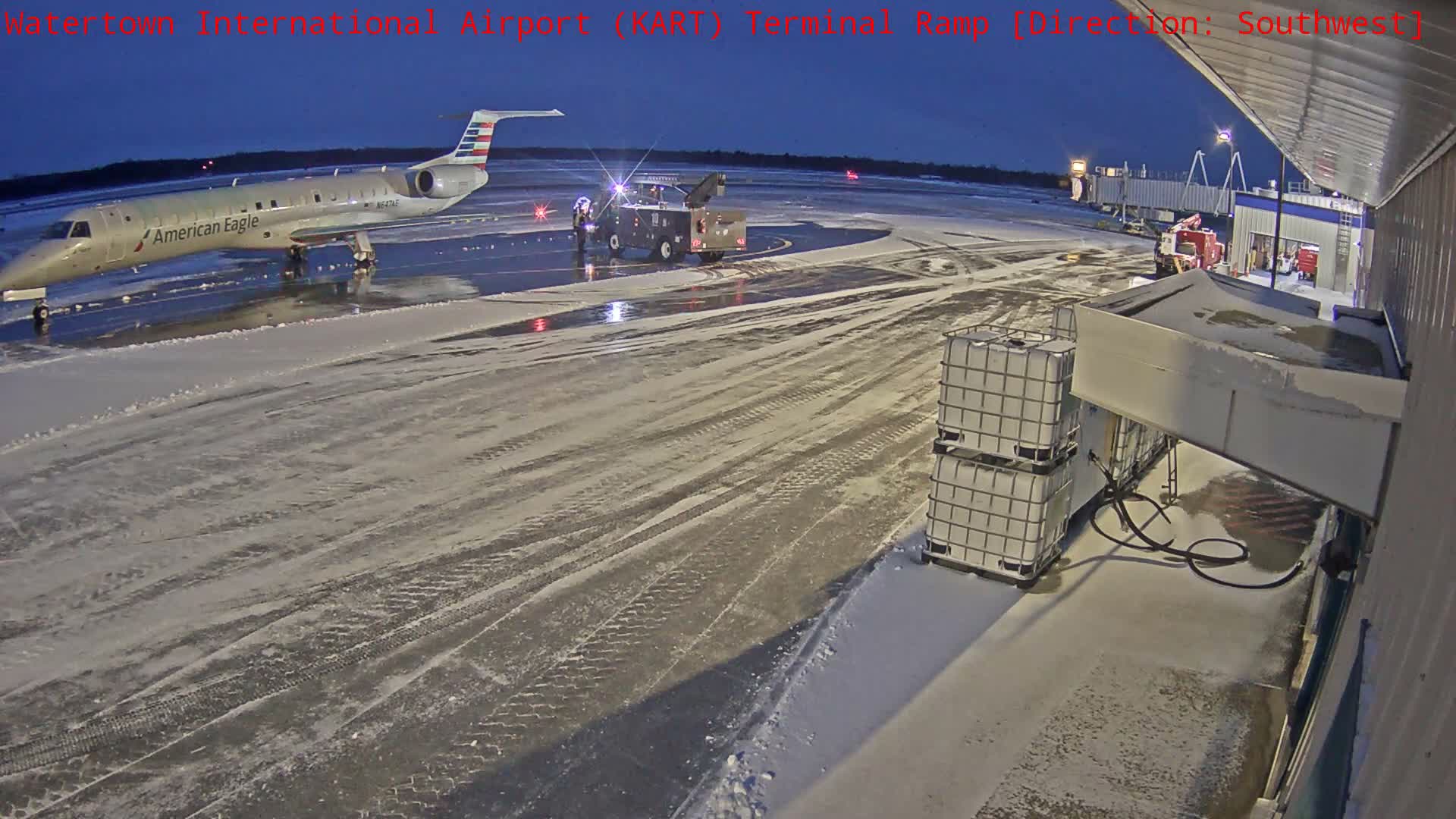 Watertown International Airport Live Cam ART/KART - Watertown, Jefferson, New York, USA