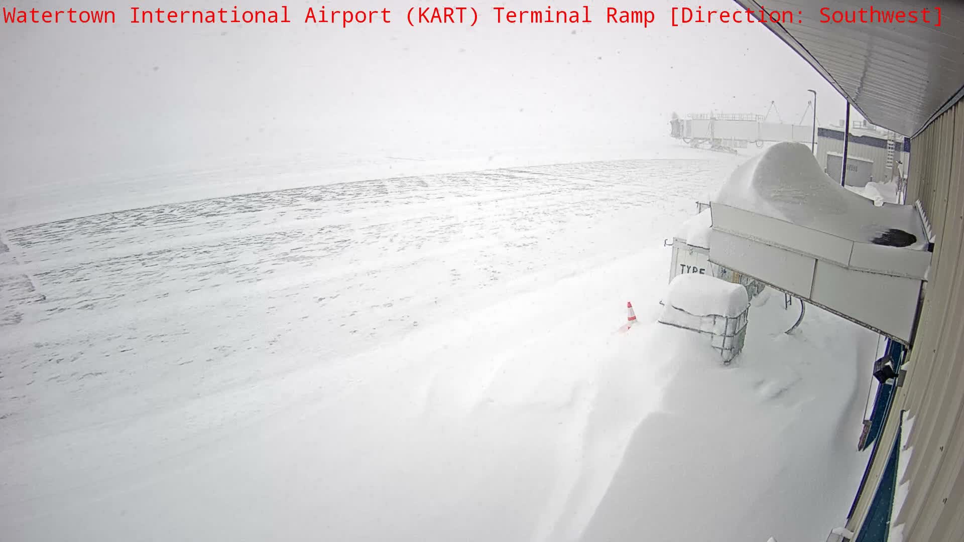Watertown International Airport Live Cam ART/KART - Watertown, Jefferson, New York, USA