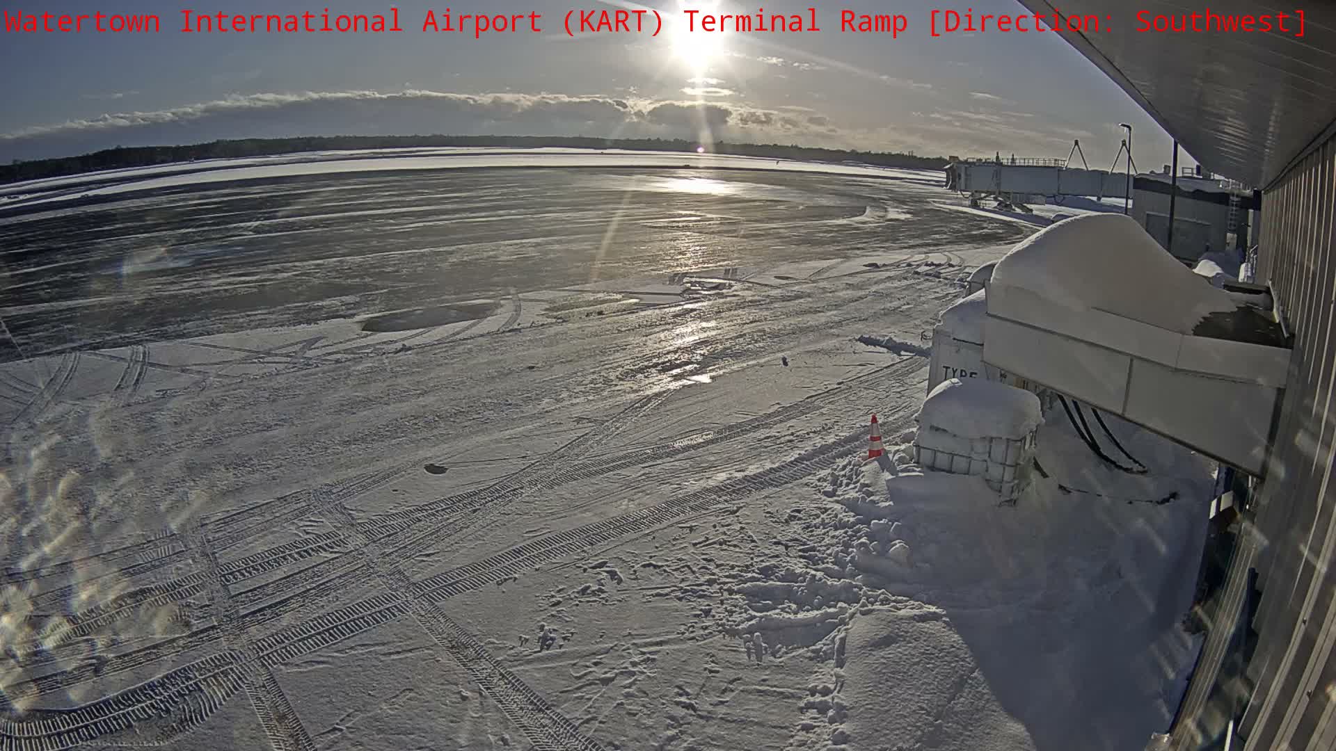 Watertown International Airport Live Cam ART/KART - Watertown, Jefferson, New York, USA