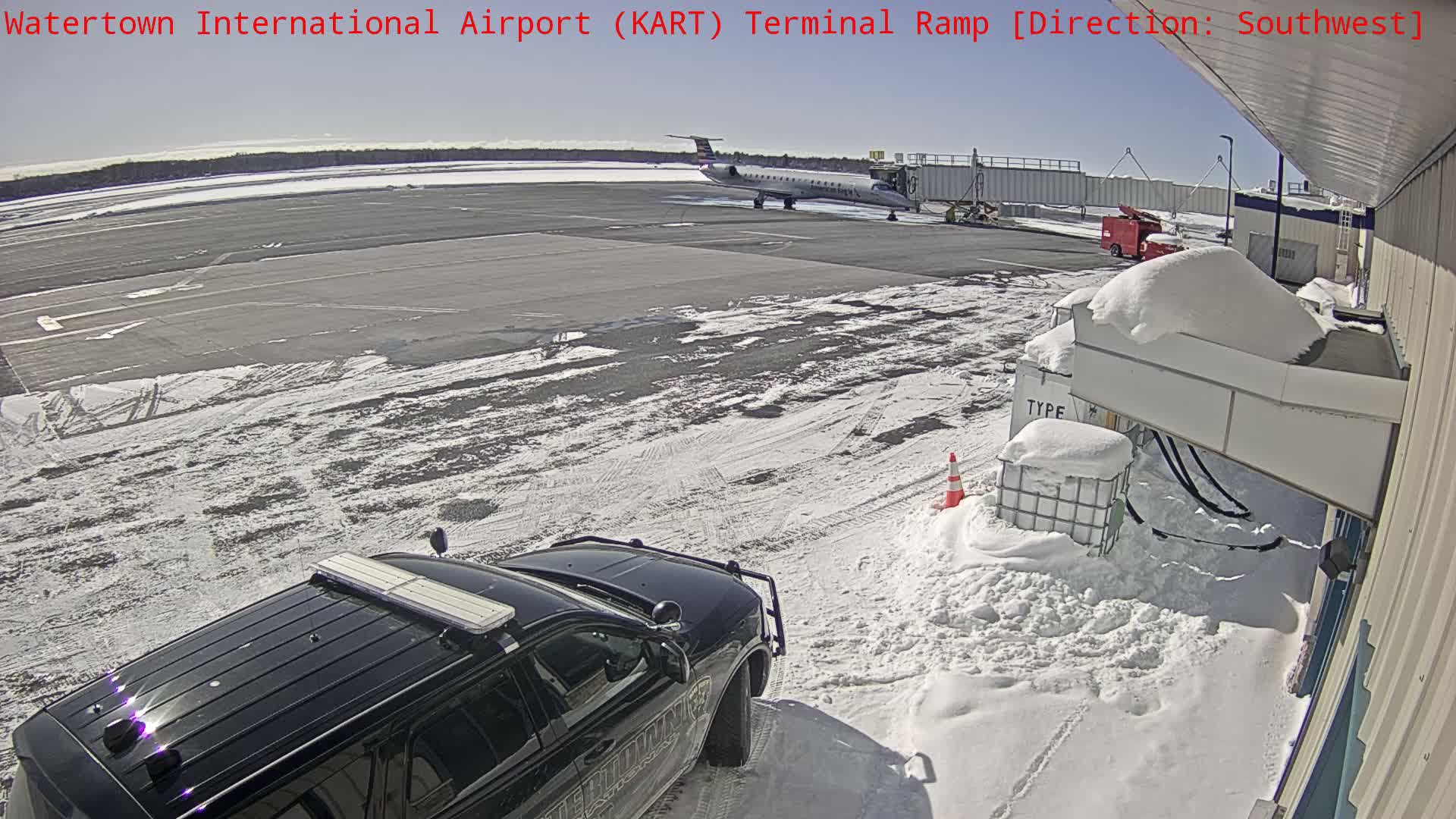Watertown International Airport Live Cam ART/KART - Watertown, Jefferson, New York, USA