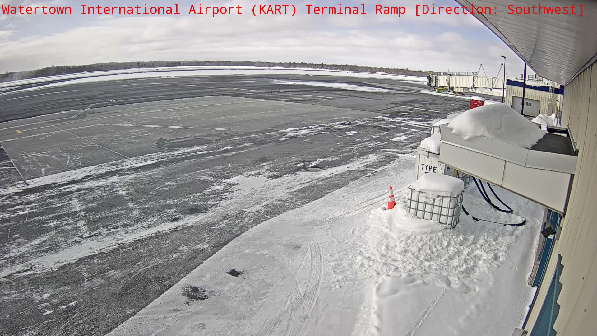 Watertown International Airport Live Cam ART/KART - Watertown, Jefferson, New York, USA