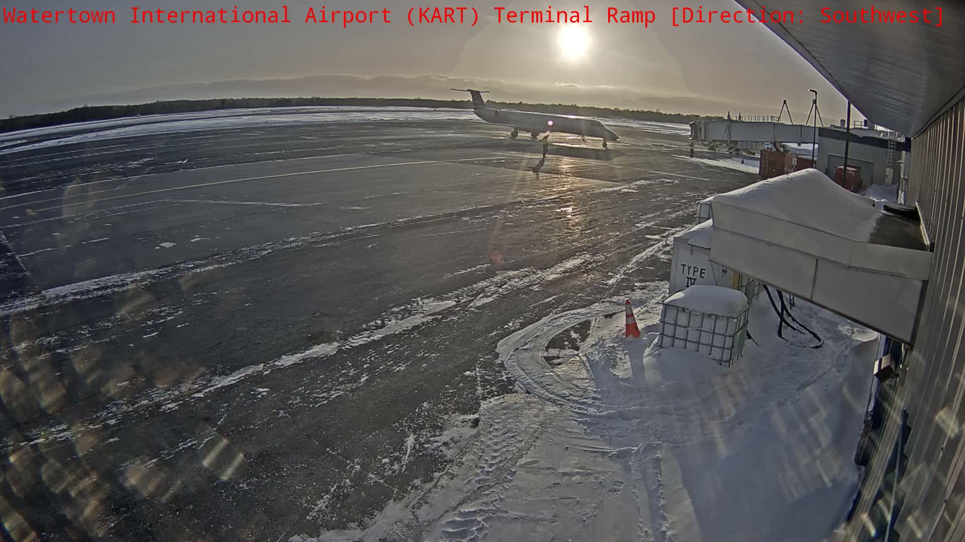 Watertown International Airport Live Cam ART/KART - Watertown, Jefferson, New York, USA