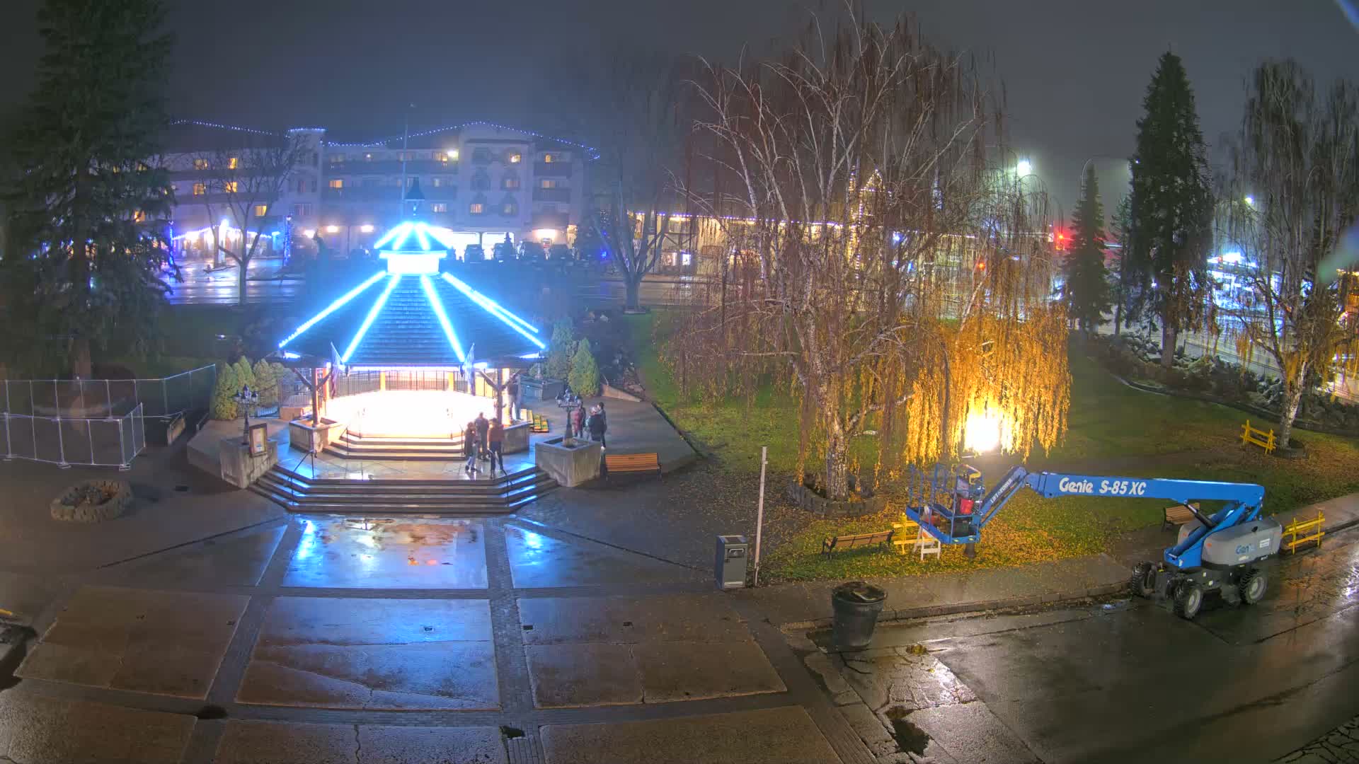 Leavenworth Village Front Street Park  Live Cam - Leavenworth, Chelan, Washington, USA