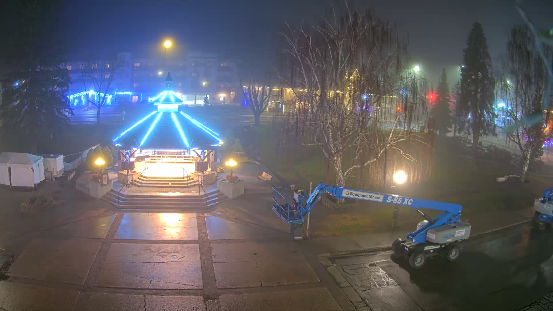 Leavenworth Village Front Street Park  Live Cam - Leavenworth, Chelan, Washington, USA