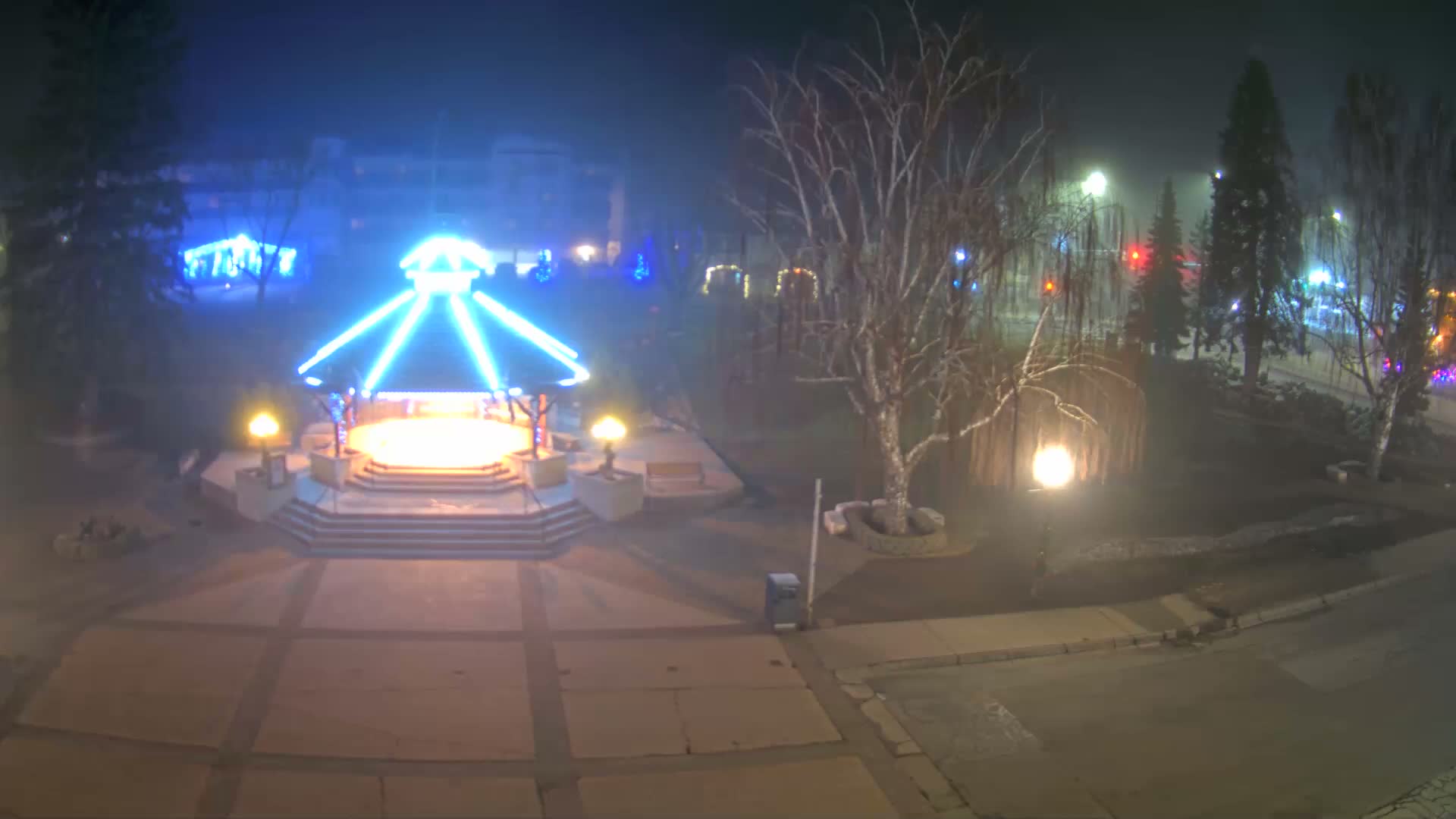 Leavenworth Village Front Street Park  Live Cam - Leavenworth, Chelan, Washington, USA