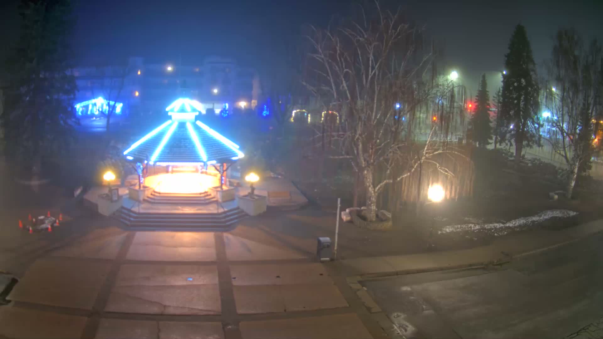 Leavenworth Village Front Street Park  Live Cam - Leavenworth, Chelan, Washington, USA