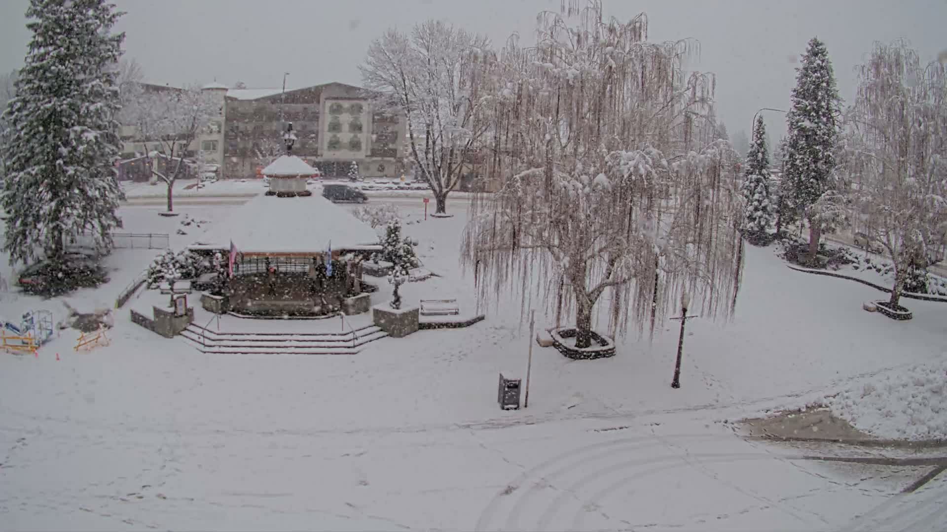 Leavenworth Village Front Street Park  Live Cam - Leavenworth, Chelan, Washington, USA