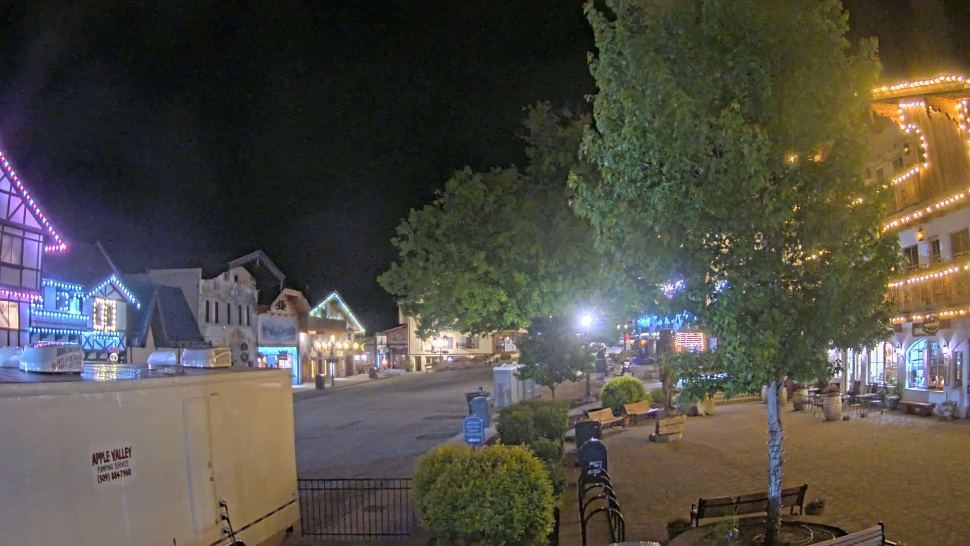 Leavenworth Village Downtown  Live Cam - Leavenworth, Chelan, Washington, USA