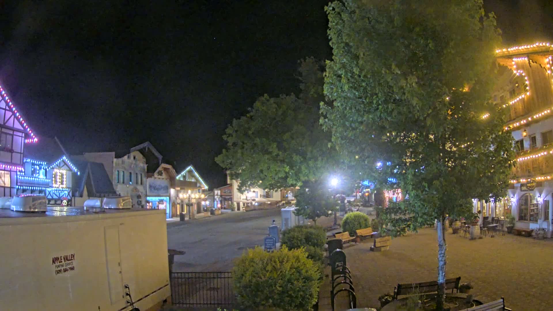Leavenworth Village Downtown  Live Cam - Leavenworth, Chelan, Washington, USA