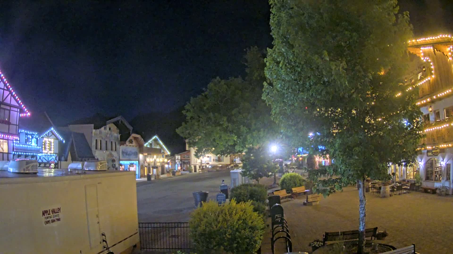 Leavenworth Village Downtown  Live Cam - Leavenworth, Chelan, Washington, USA