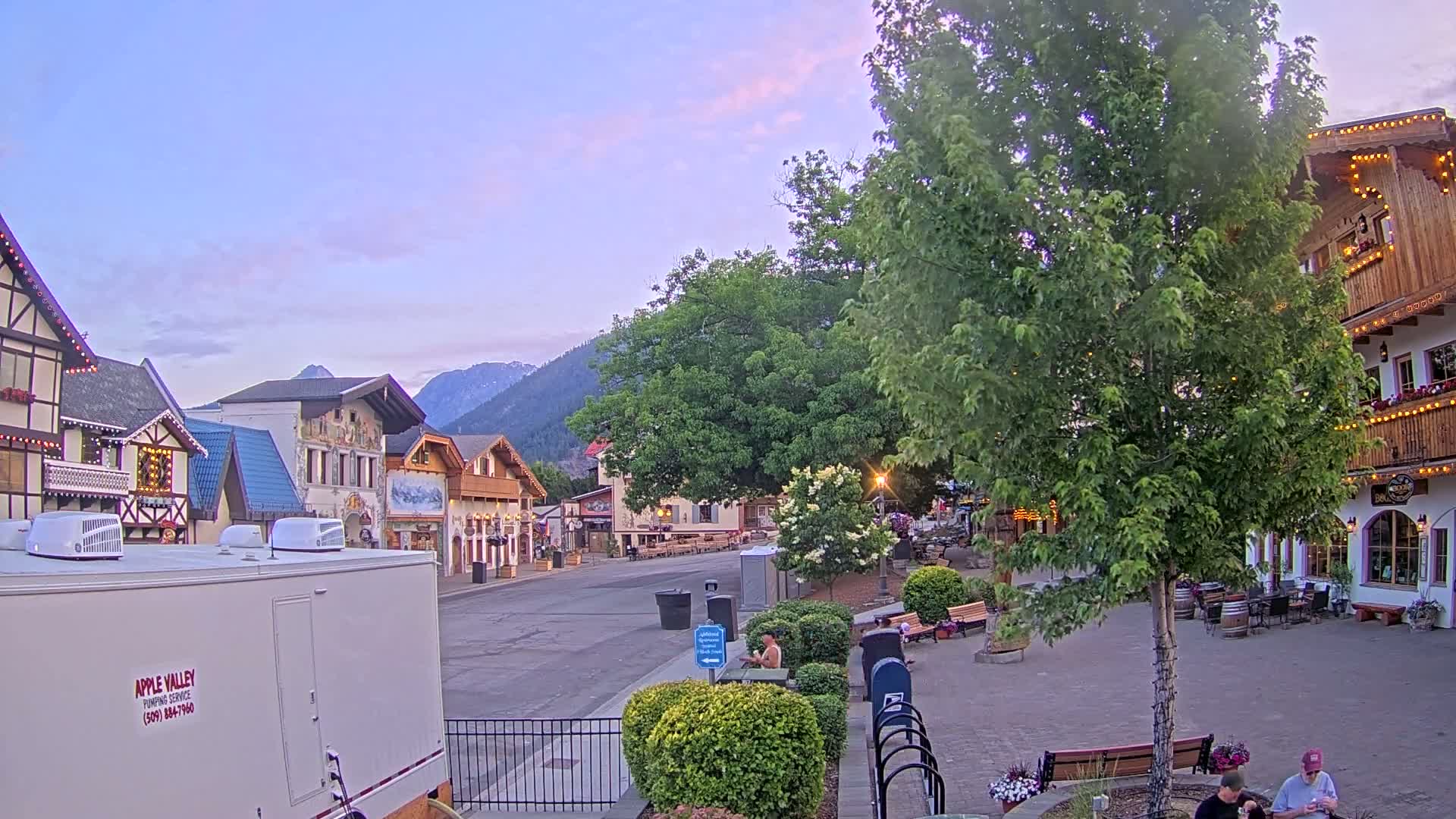 Leavenworth Village Downtown  Live Cam - Leavenworth, Chelan, Washington, USA