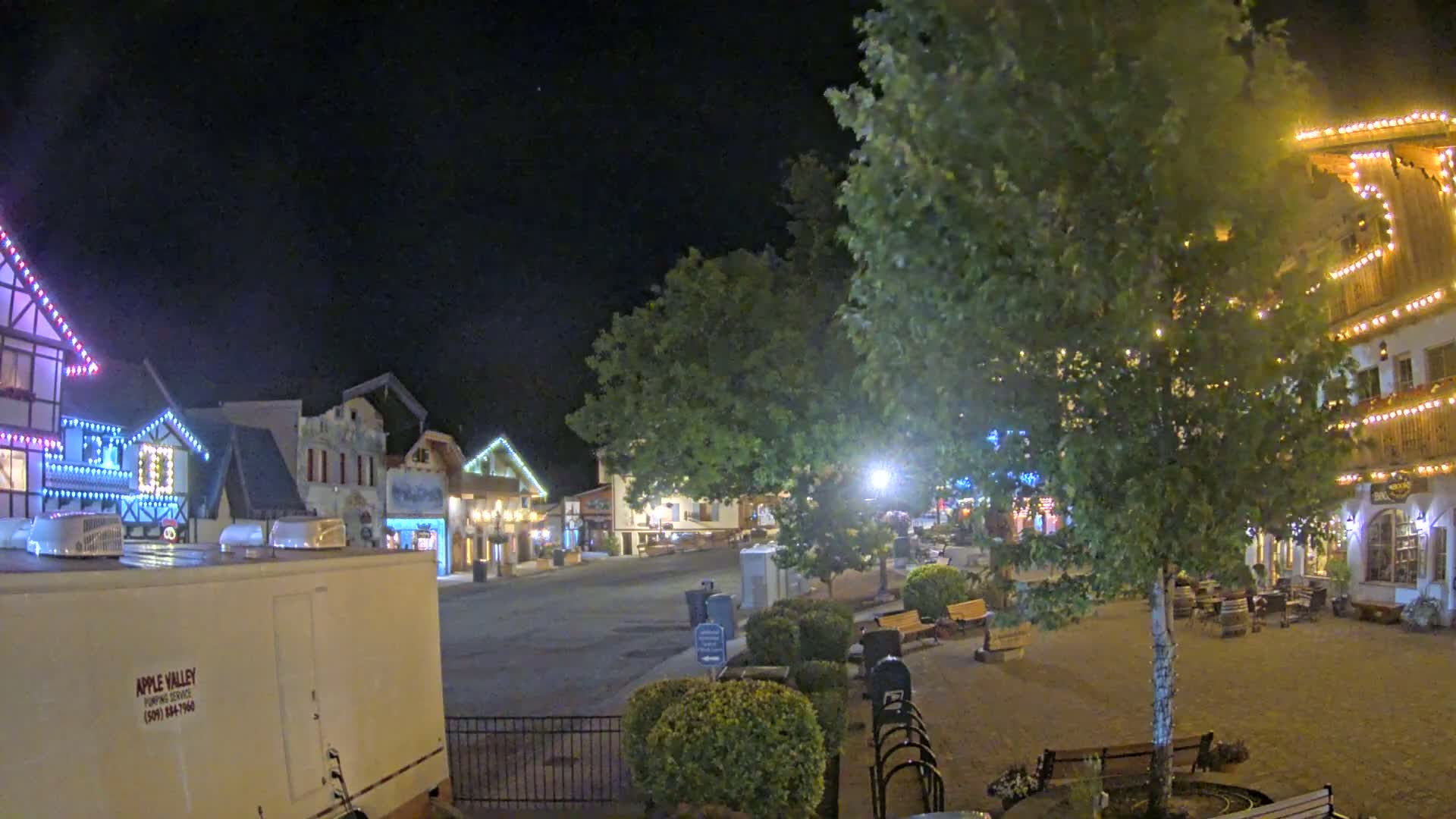 Leavenworth Village Downtown  Live Cam - Leavenworth, Chelan, Washington, USA