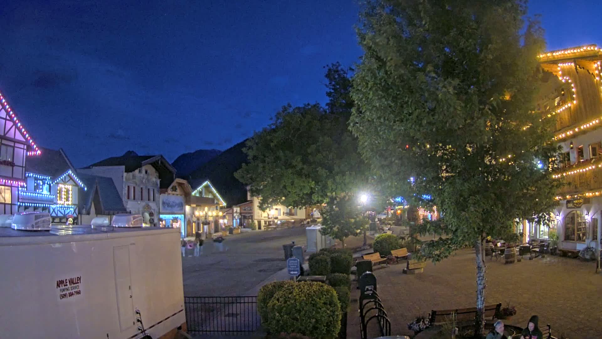 Leavenworth Village Downtown  Live Cam - Leavenworth, Chelan, Washington, USA