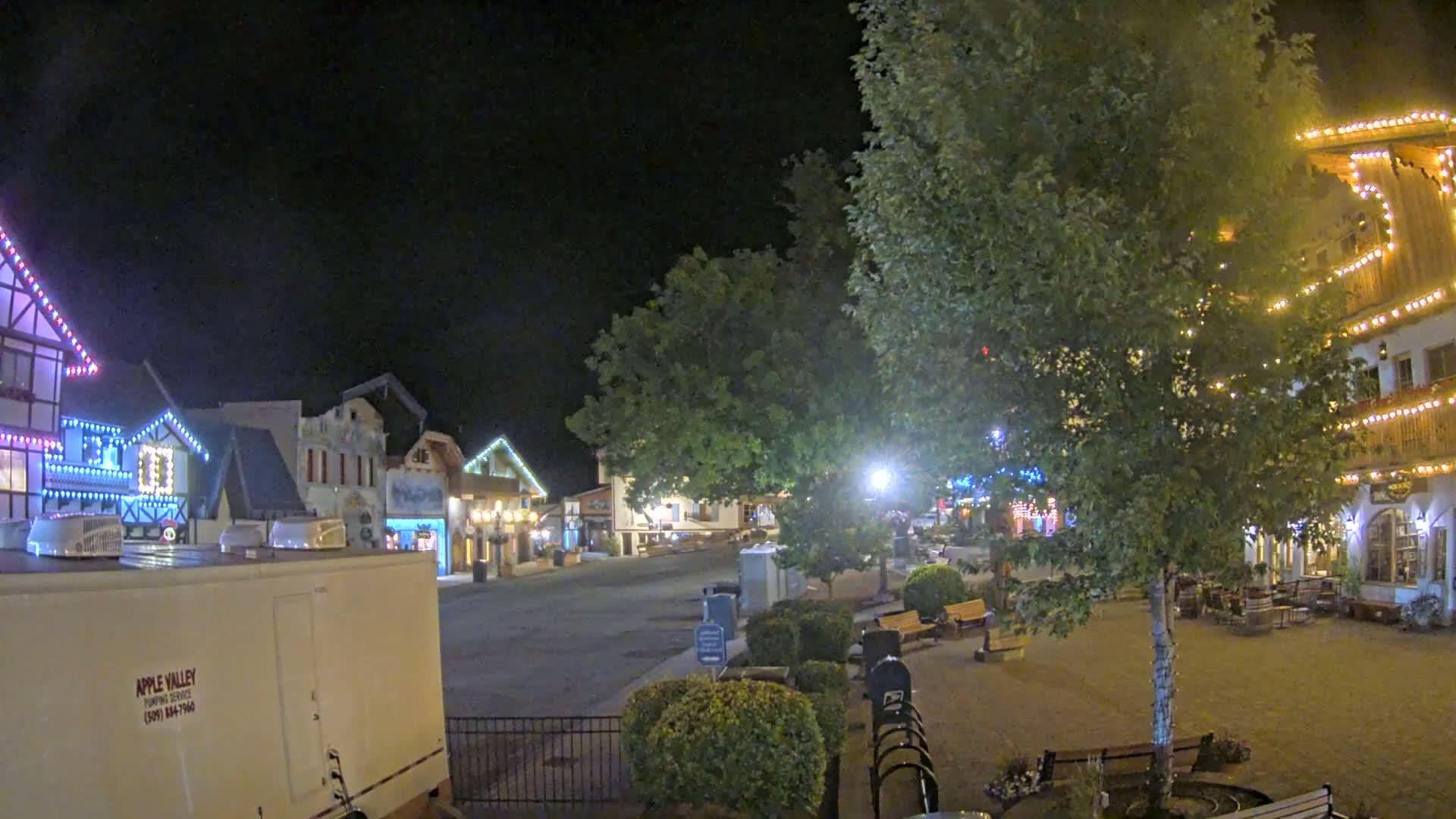 Leavenworth Village Downtown  Live Cam - Leavenworth, Chelan, Washington, USA
