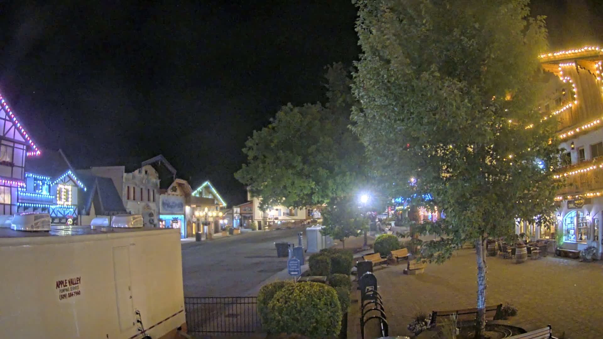 Leavenworth Village Downtown  Live Cam - Leavenworth, Chelan, Washington, USA