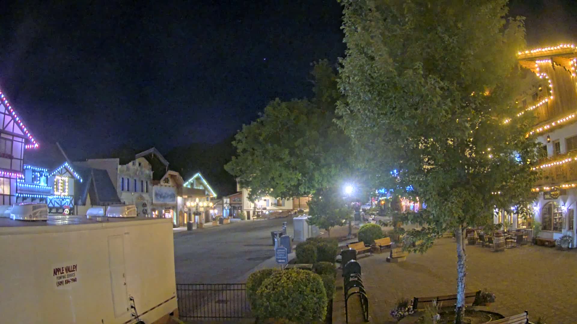 Leavenworth Village Downtown  Live Cam - Leavenworth, Chelan, Washington, USA