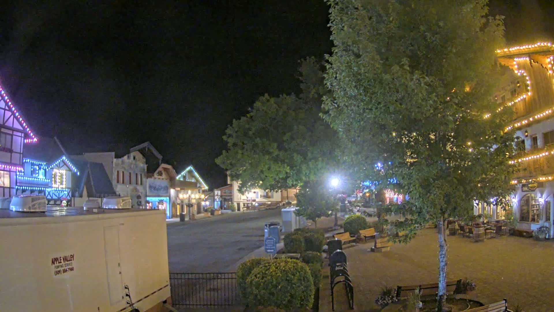 Leavenworth Village Downtown  Live Cam - Leavenworth, Chelan, Washington, USA