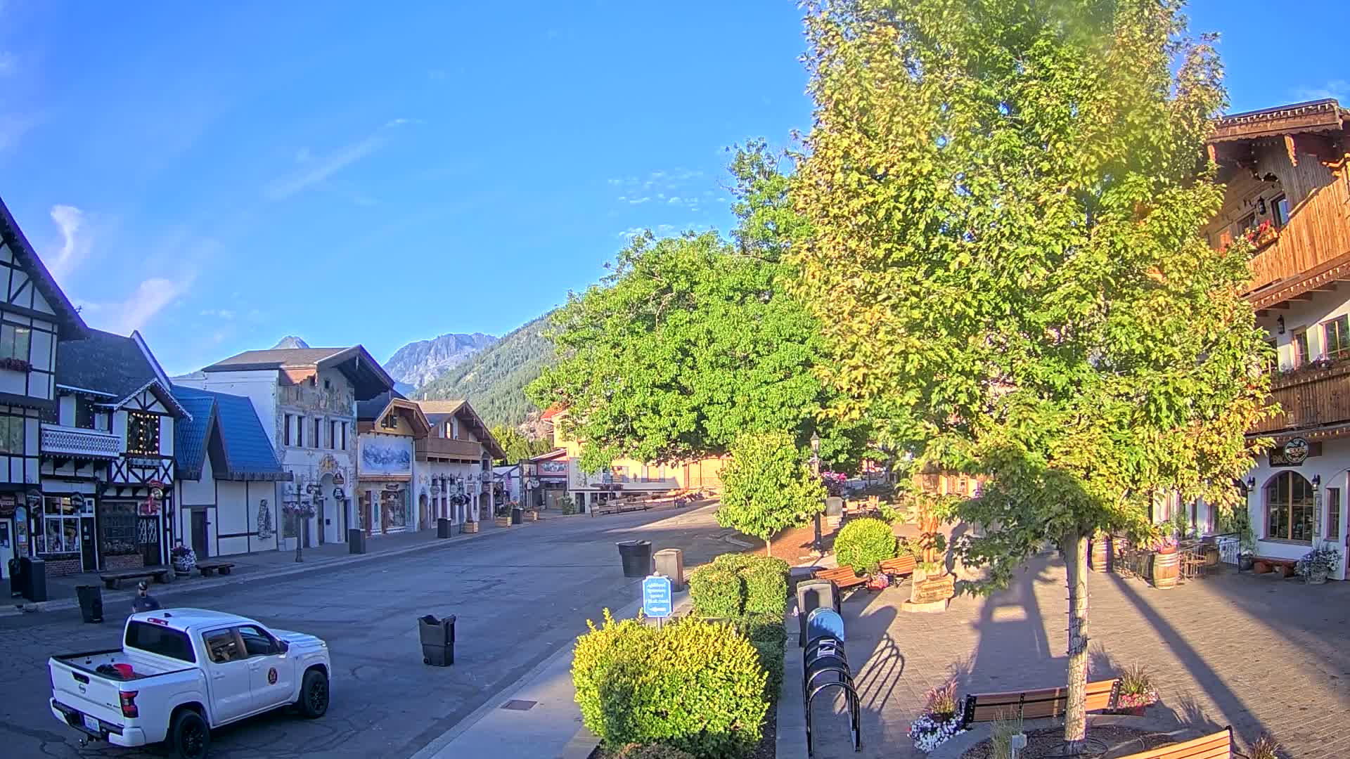 Leavenworth Village Downtown  Live Cam - Leavenworth, Chelan, Washington, USA