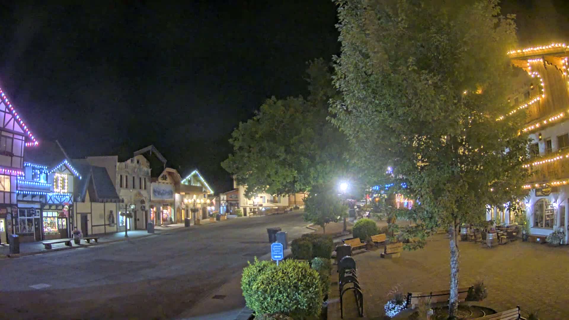 Leavenworth Village Downtown  Live Cam - Leavenworth, Chelan, Washington, USA