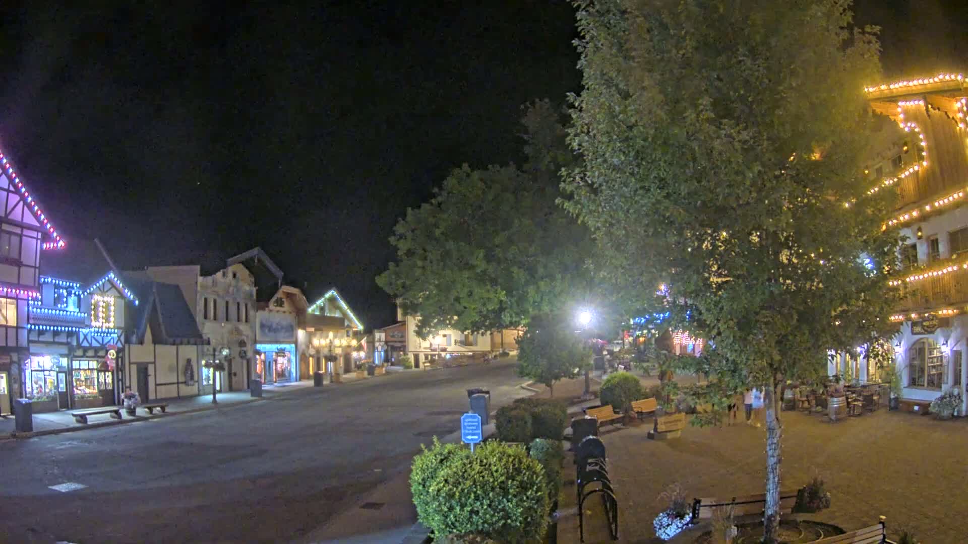 Leavenworth Village Downtown  Live Cam - Leavenworth, Chelan, Washington, USA