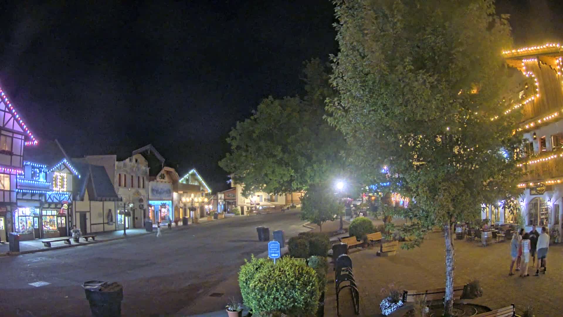 Leavenworth Village Downtown  Live Cam - Leavenworth, Chelan, Washington, USA