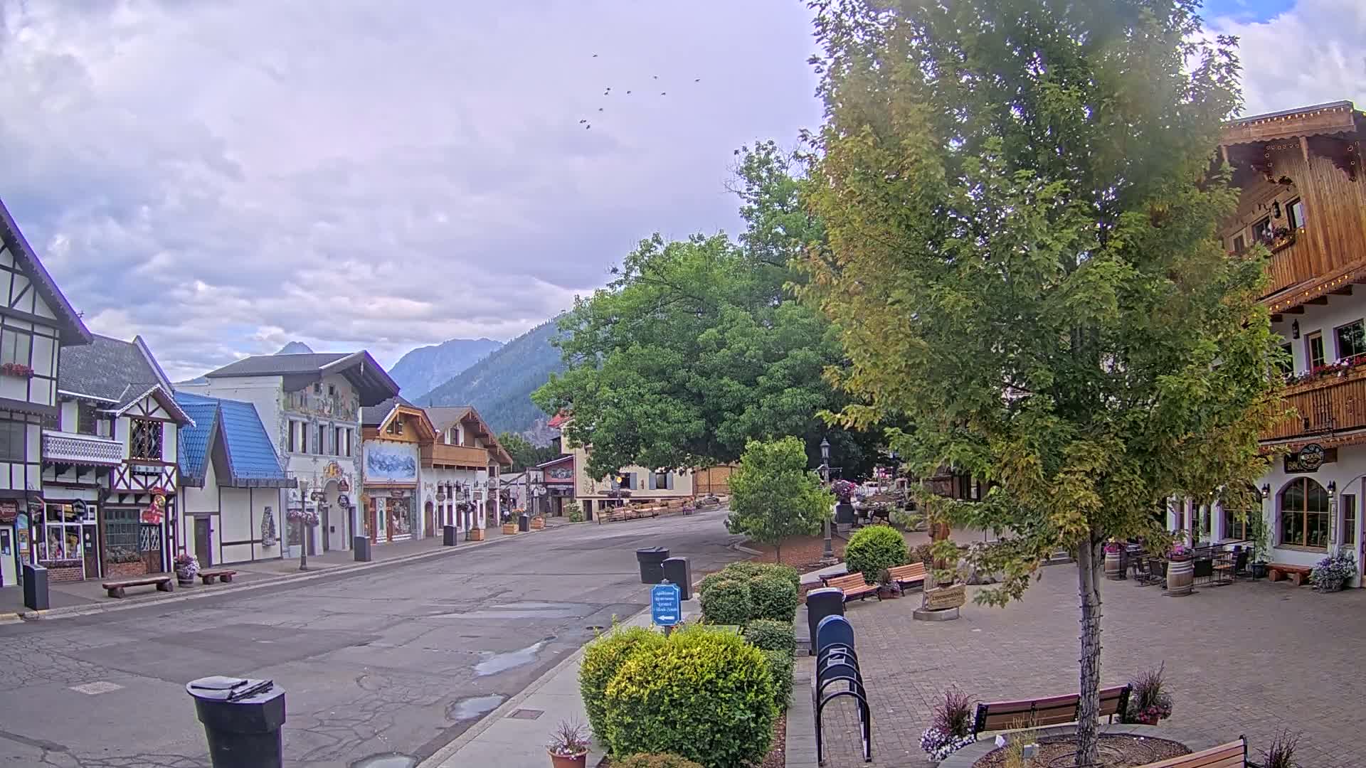 Leavenworth Village Downtown  Live Cam - Leavenworth, Chelan, Washington, USA