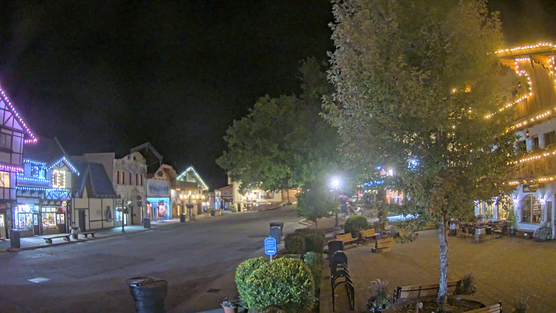 Leavenworth Village Downtown  Live Cam - Leavenworth, Chelan, Washington, USA