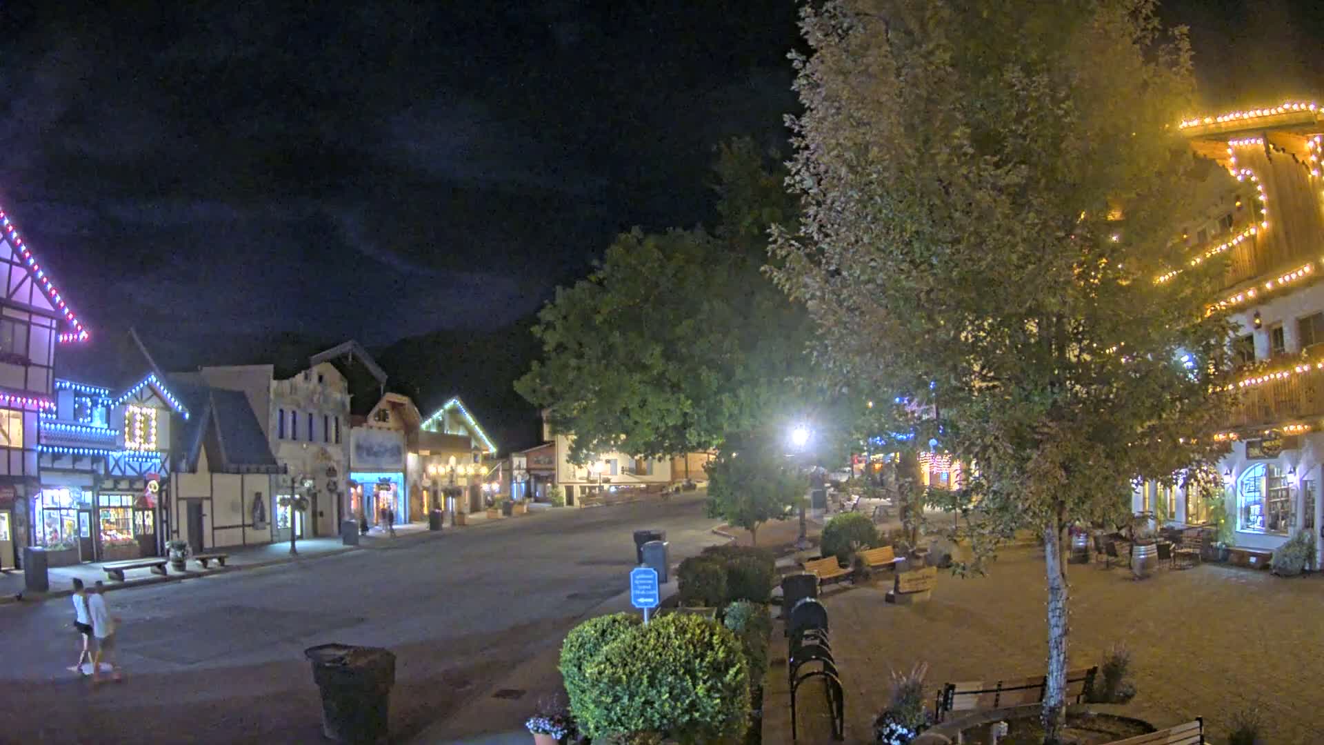 Leavenworth Village Downtown  Live Cam - Leavenworth, Chelan, Washington, USA