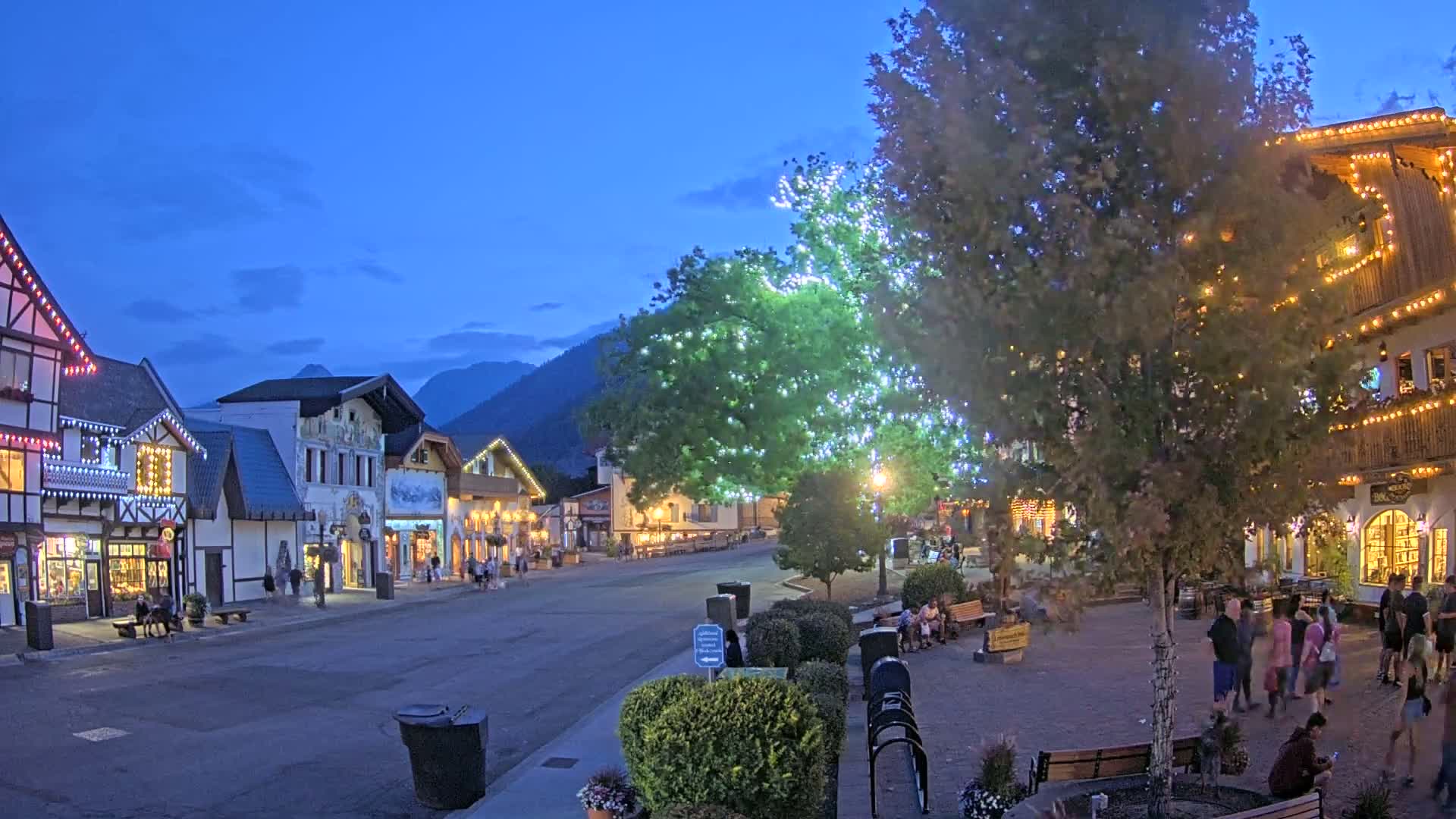 Leavenworth Village Downtown  Live Cam - Leavenworth, Chelan, Washington, USA