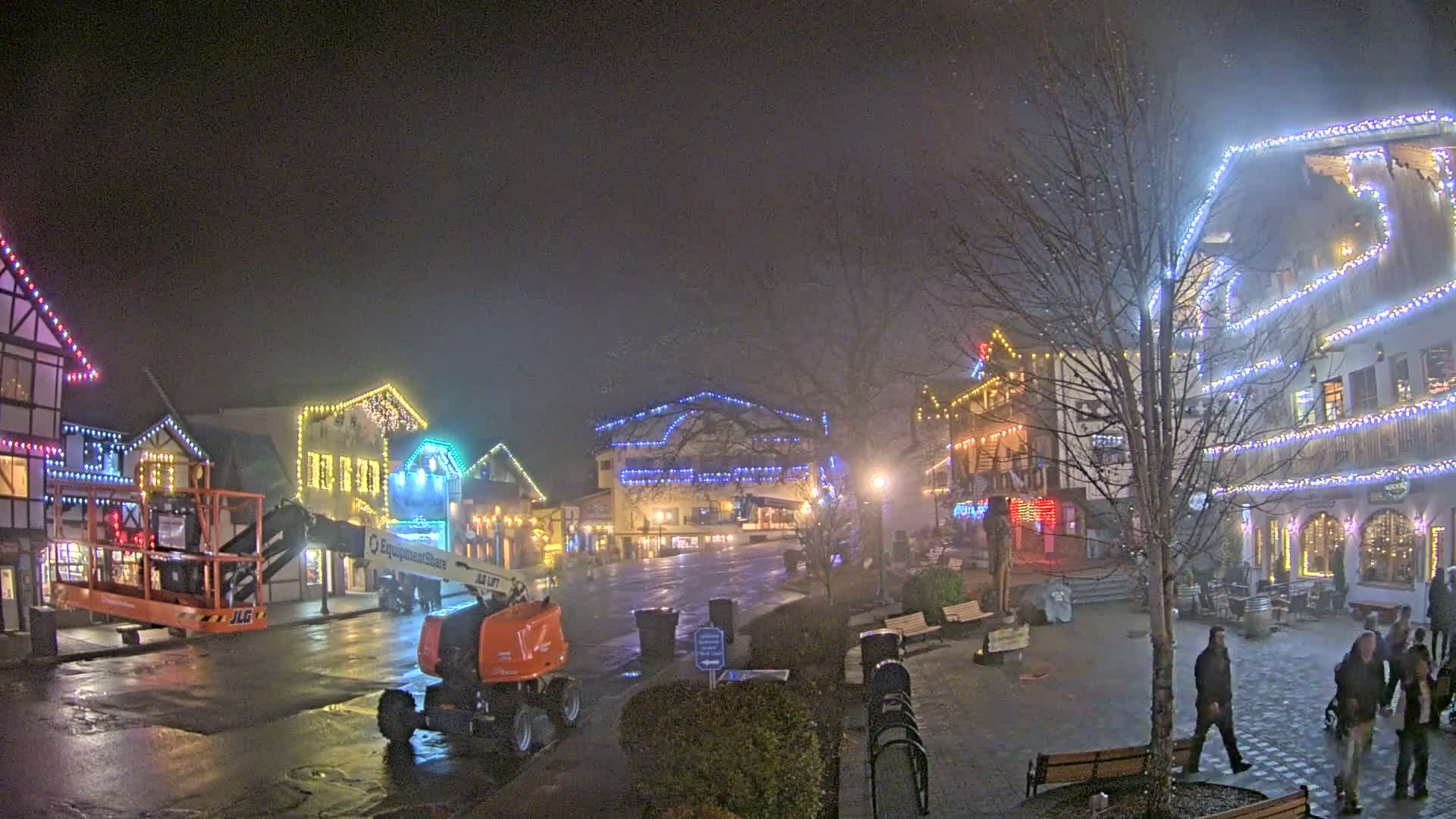 Leavenworth Village Downtown  Live Cam - Leavenworth, Chelan, Washington, USA