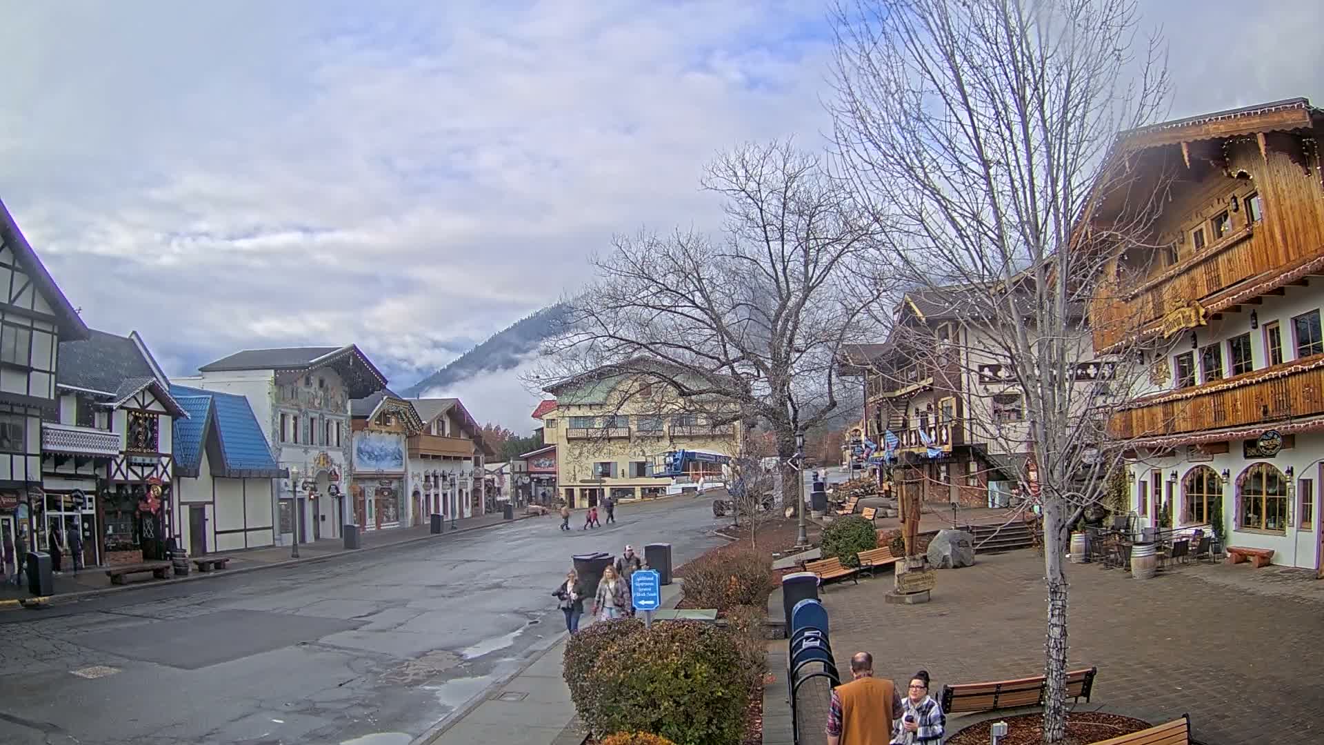 Leavenworth Village Downtown  Live Cam - Leavenworth, Chelan, Washington, USA