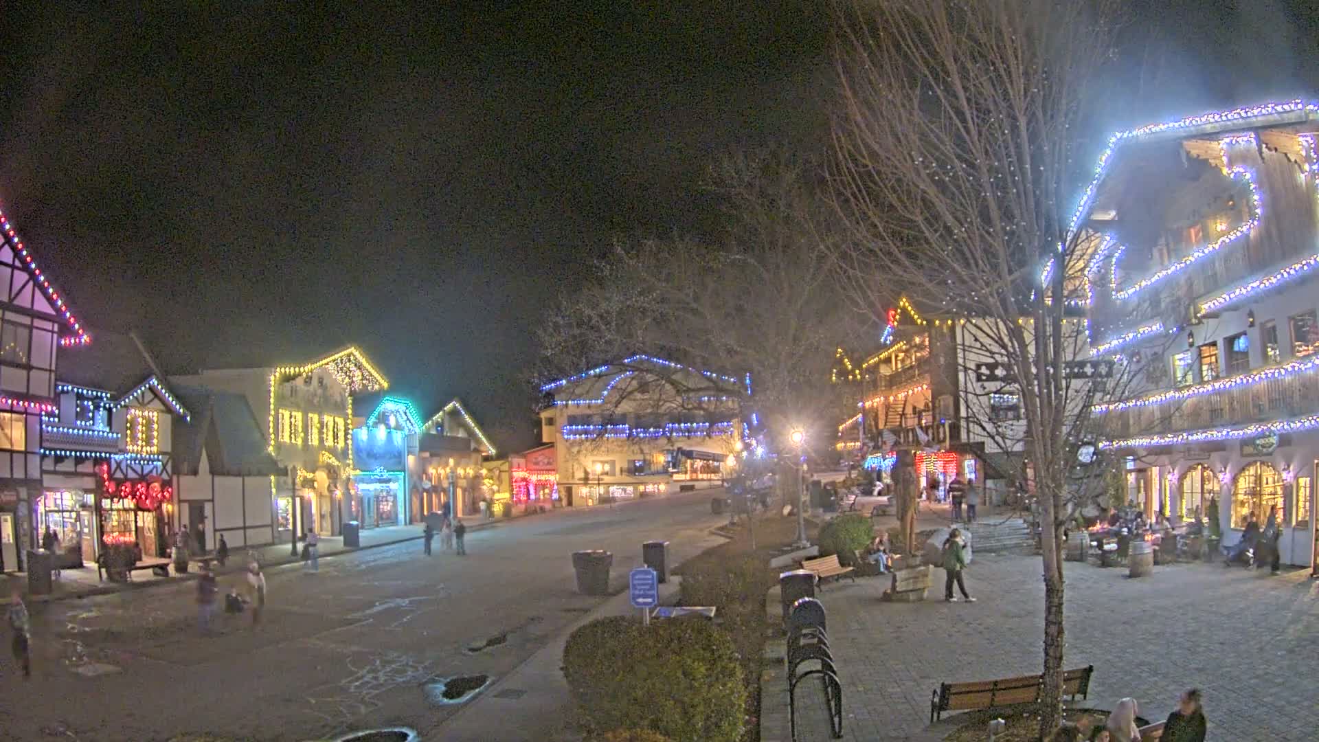 Leavenworth Village Downtown  Live Cam - Leavenworth, Chelan, Washington, USA