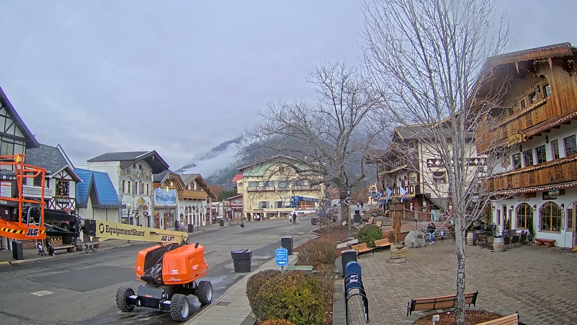 Leavenworth Village Downtown  Live Cam - Leavenworth, Chelan, Washington, USA