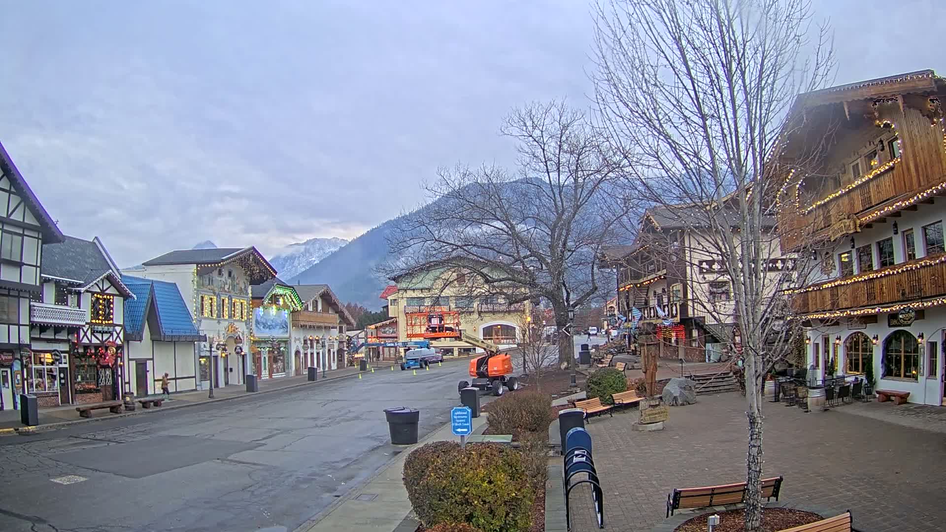 Leavenworth Village Downtown  Live Cam - Leavenworth, Chelan, Washington, USA