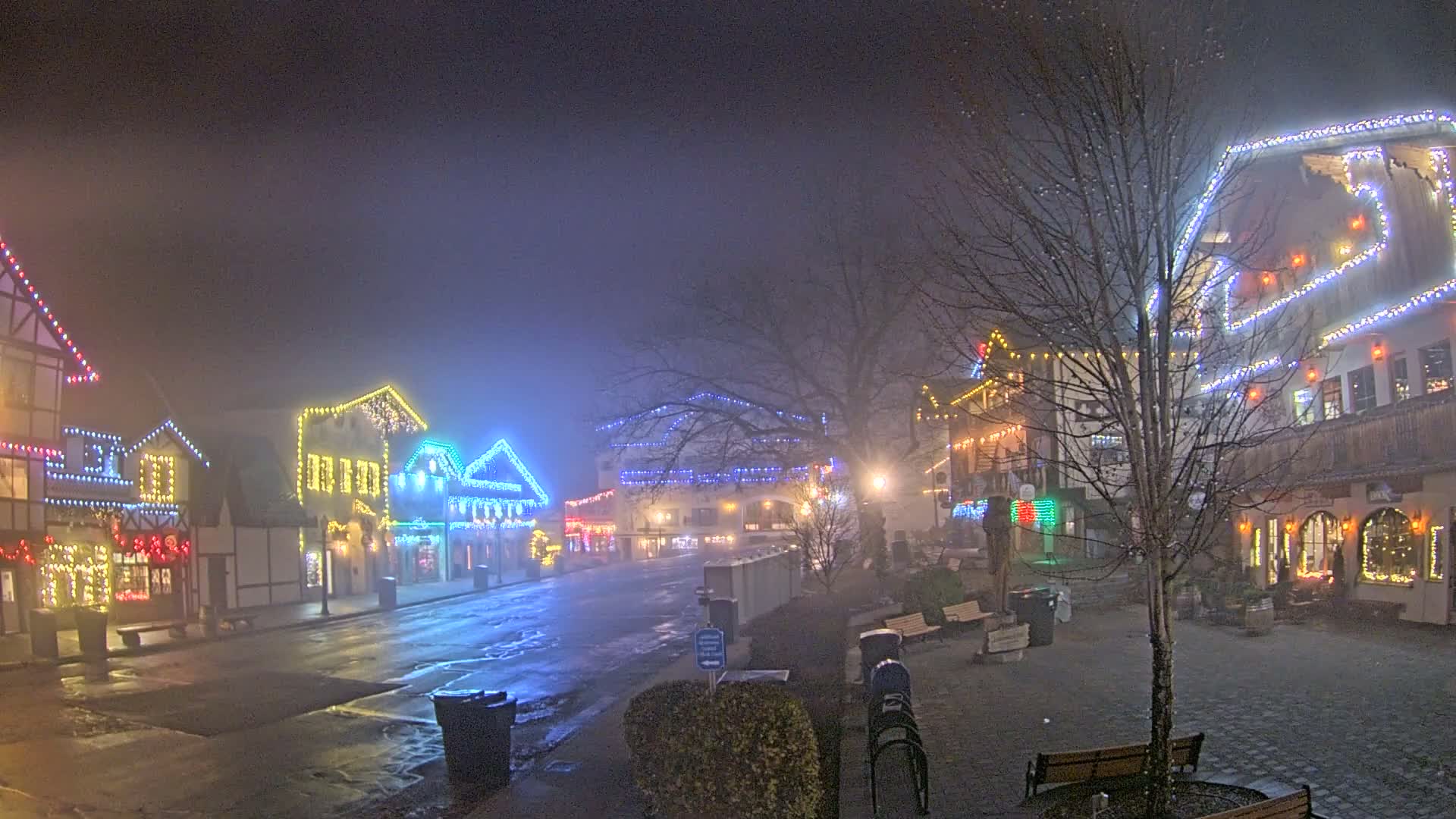 Leavenworth Village Downtown  Live Cam - Leavenworth, Chelan, Washington, USA