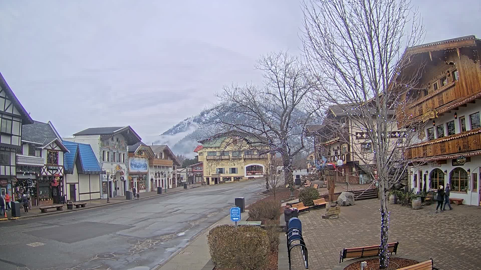 Leavenworth Village Downtown  Live Cam - Leavenworth, Chelan, Washington, USA