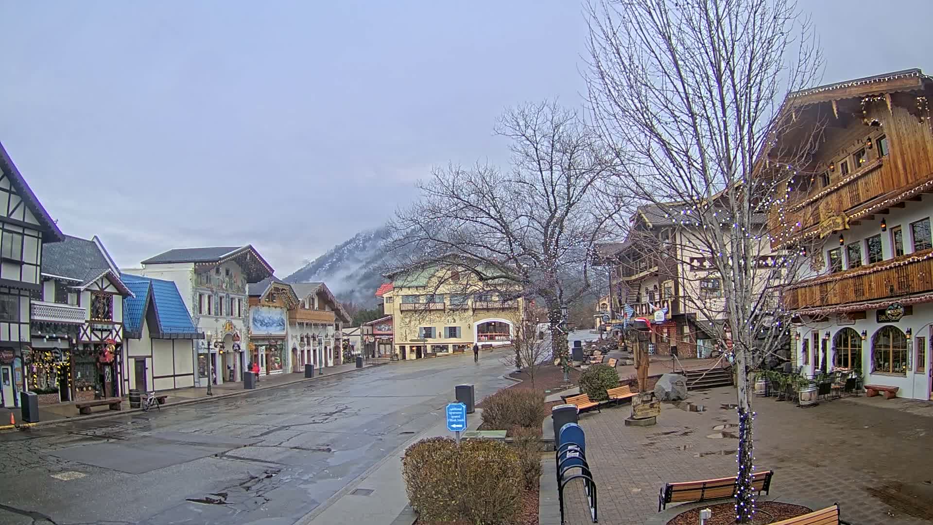 Leavenworth Village Downtown  Live Cam - Leavenworth, Chelan, Washington, USA