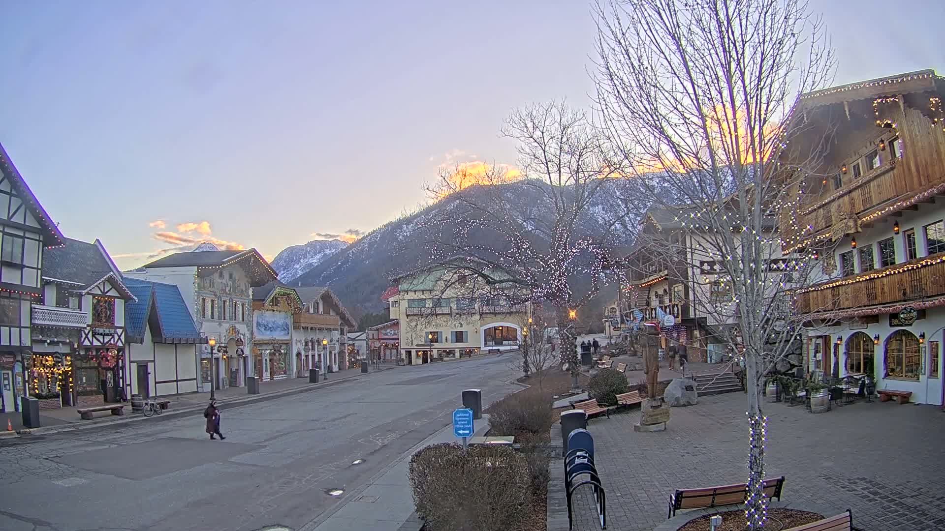 Leavenworth Village Downtown  Live Cam - Leavenworth, Chelan, Washington, USA