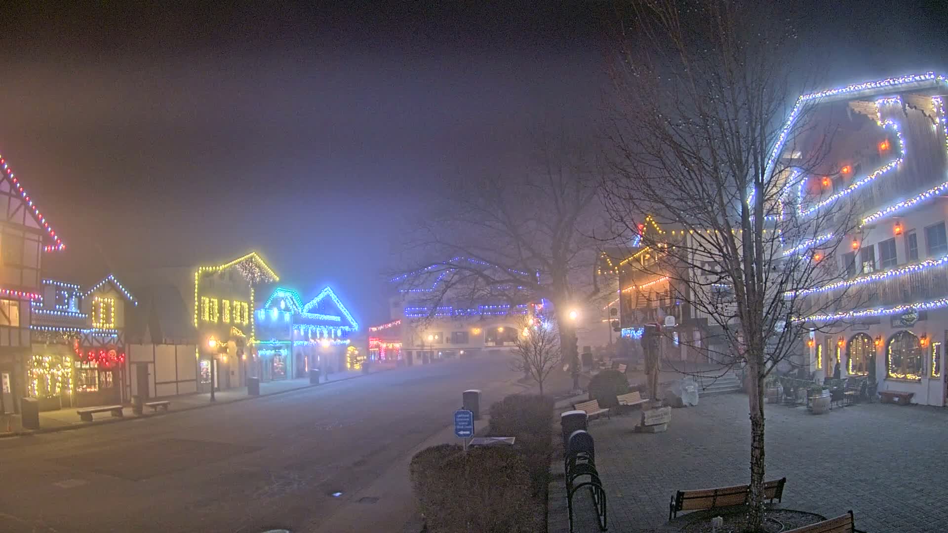 Leavenworth Village Downtown  Live Cam - Leavenworth, Chelan, Washington, USA