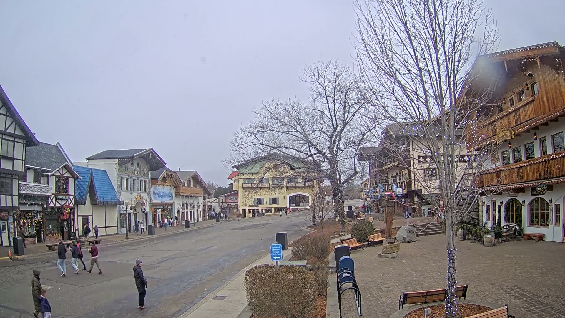 Leavenworth Village Downtown  Live Cam - Leavenworth, Chelan, Washington, USA