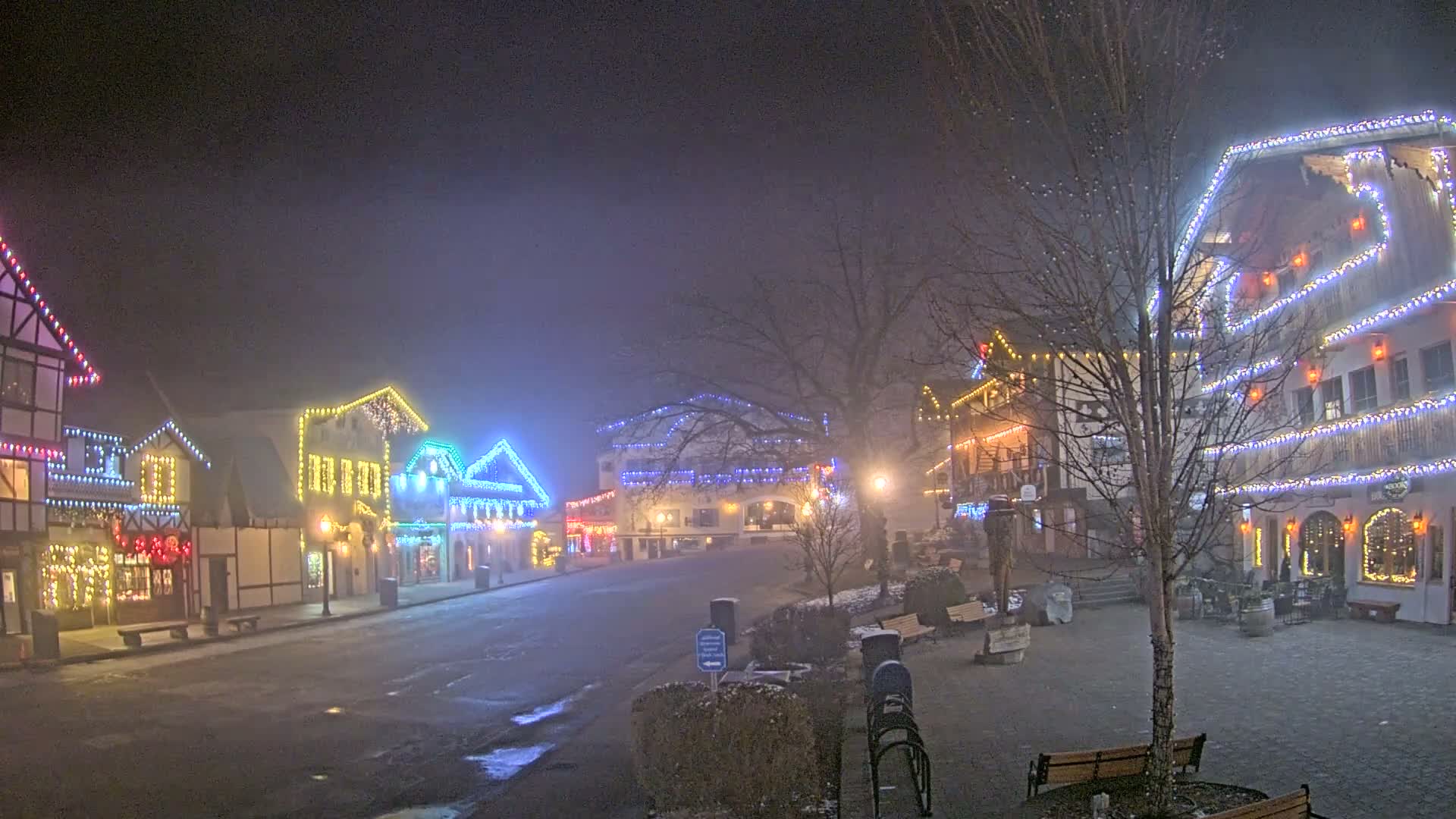 Leavenworth Village Downtown  Live Cam - Leavenworth, Chelan, Washington, USA