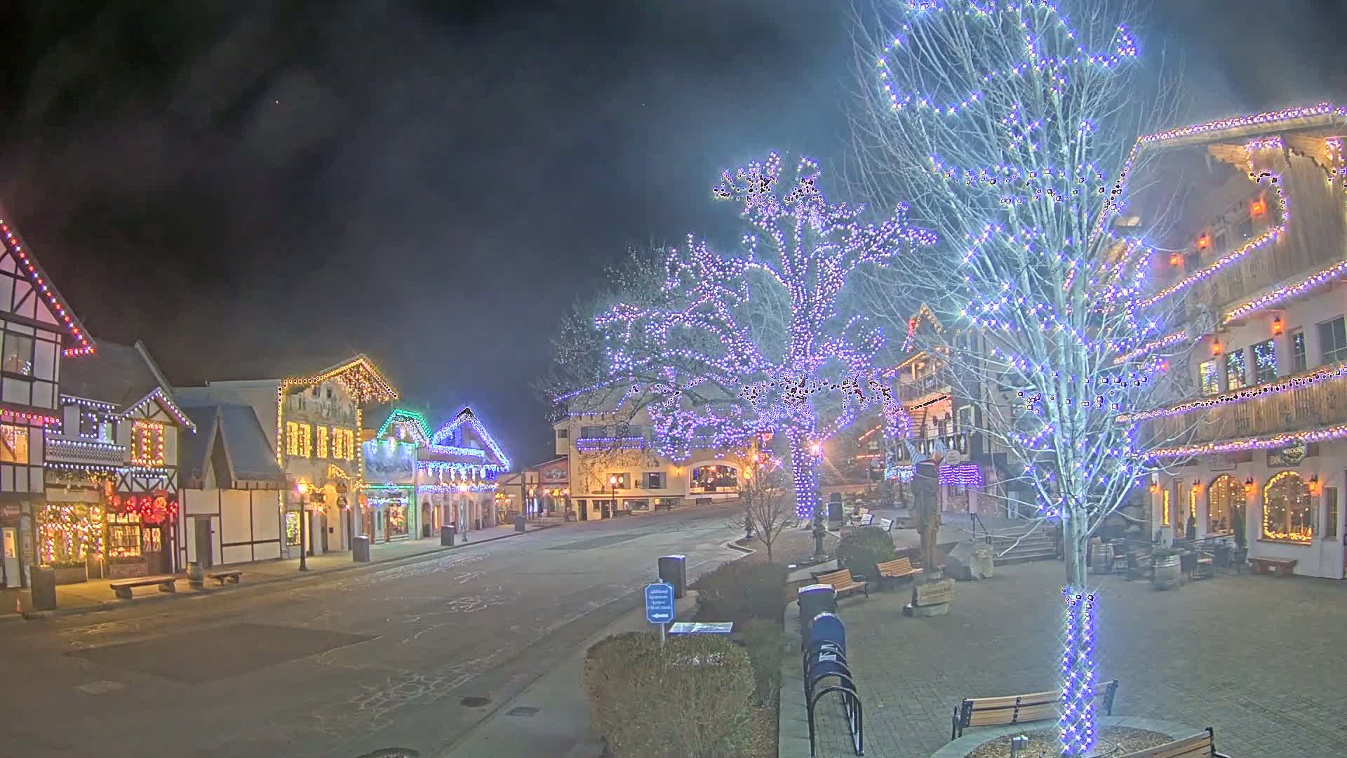 Leavenworth Village Downtown  Live Cam - Leavenworth, Chelan, Washington, USA