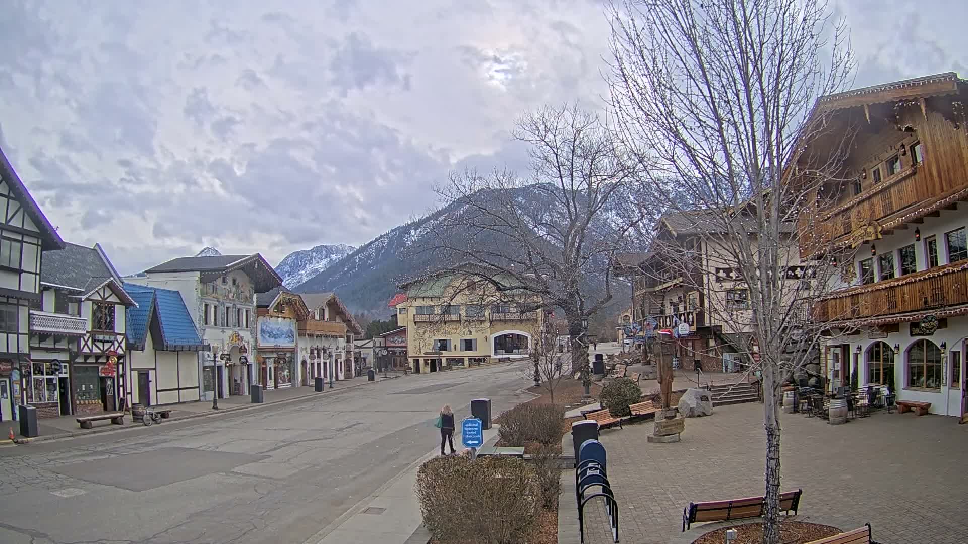 Leavenworth Village Downtown  Live Cam - Leavenworth, Chelan, Washington, USA