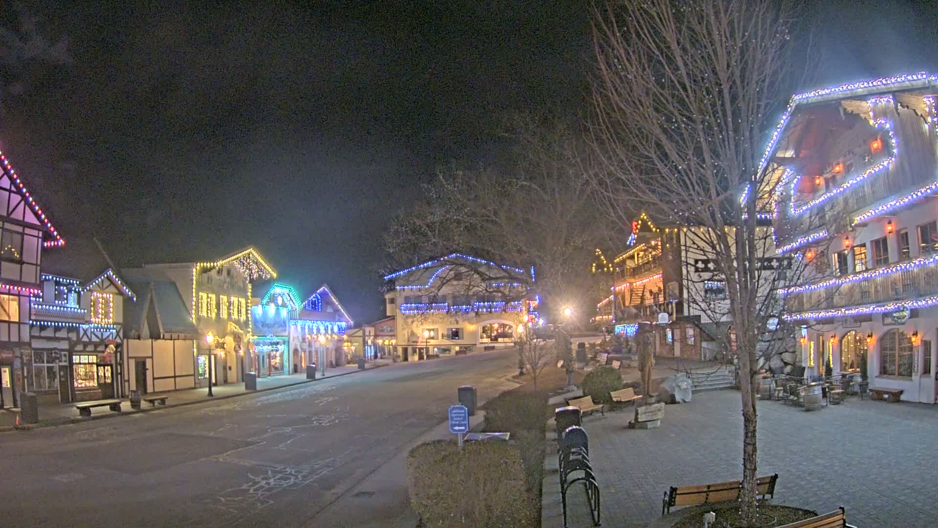 Leavenworth Village Downtown  Live Cam - Leavenworth, Chelan, Washington, USA