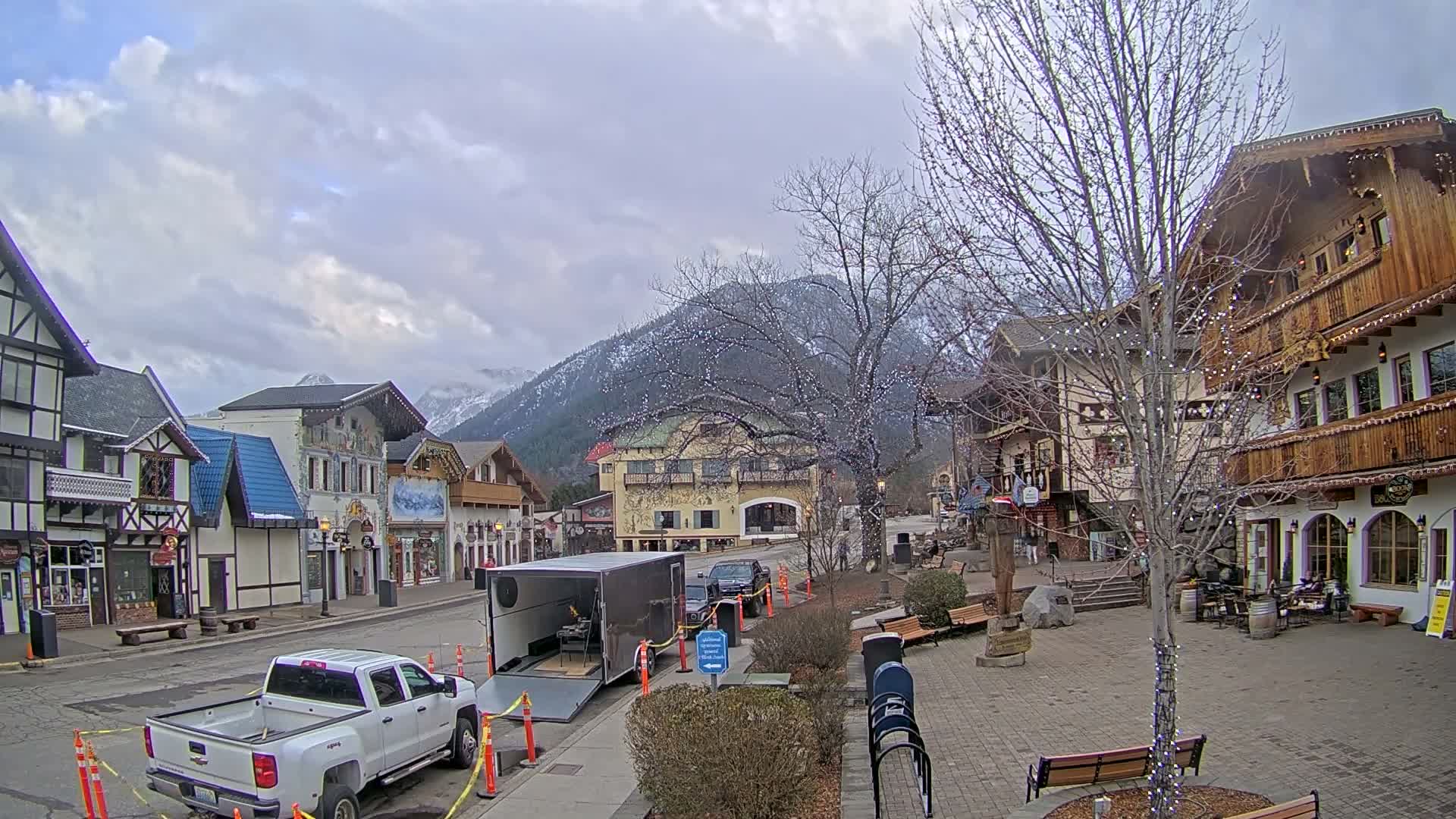 Leavenworth Village Downtown  Live Cam - Leavenworth, Chelan, Washington, USA
